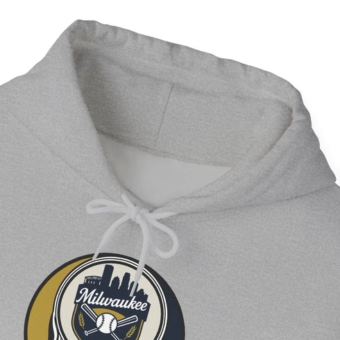 Grateful Dead - Milwaukee Brewers Grateful Dead Unisex Heavy Blend Hoodie - MLB - StealieShop